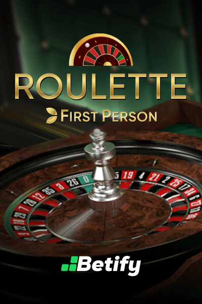 Jeu Roulette First Person sur Betify